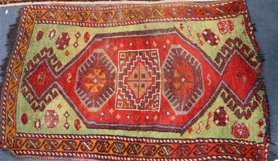 A Turkish anatolian Yastik mat, 79 x 52cm